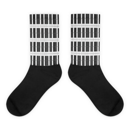 Piano Pattern Socks